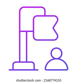 Icono de línea de vectores relacionados con finanzas. Pixel de Stroke Editable Perfecto.