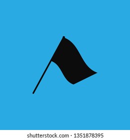 flag finish icon vector