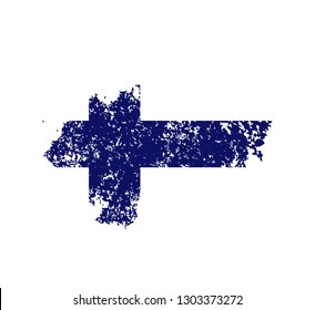Flag Finland of the old state