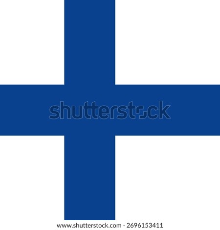 Flag of Finland - square variant