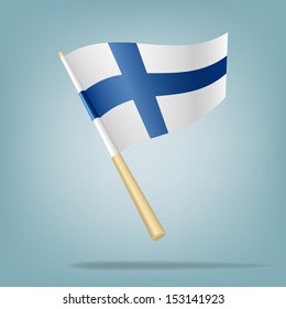 Flag of Finland, Vector illustration