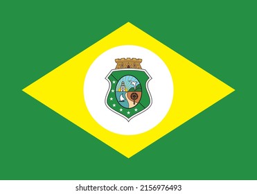 Bandera de Ceará. Banderas de los estados de brasil