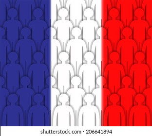 Flag of France.