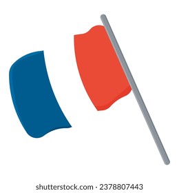 flag france paris tricolor olympics icon element