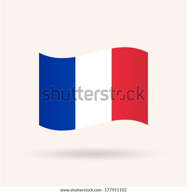 フランス国旗 ベクターイラスト のベクター画像素材 ロイヤリティフリー