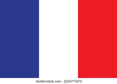 flag of the french republic of three colors