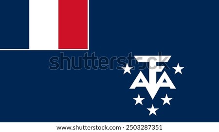 Flag of French Southern Territories, French Southern Territories Flag 