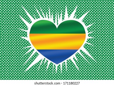  flag of Gabon themes idea design