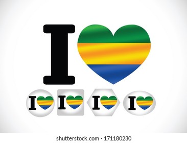  flag of Gabon themes idea design