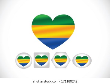  flag of Gabon themes idea design