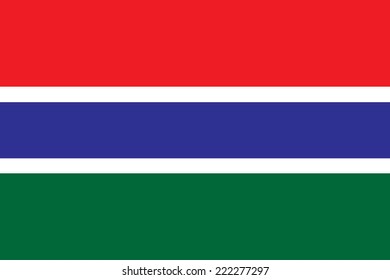 Flag of The Gambia