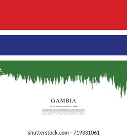 Flag of Gambia