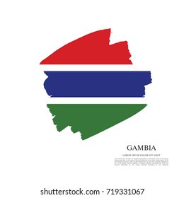 Flag of Gambia