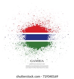 Flag of Gambia