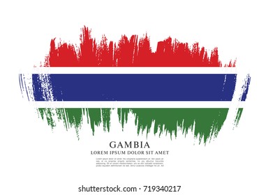 Flag of Gambia