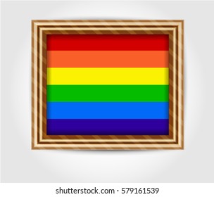 flag of Gay Pride  Vector EPS 10
