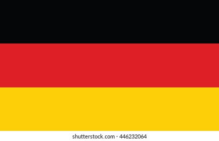 The flag of Germany Illustration