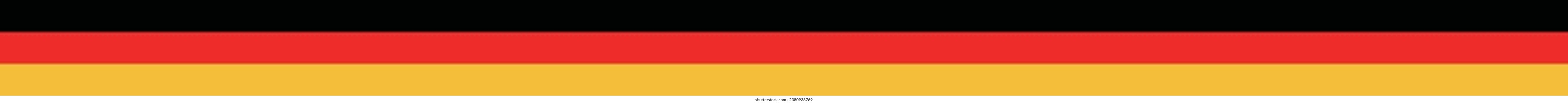 The flag of Germany. A long banner. Flag icon. Standard color. A rectangular flag. Computer illustration. Digital illustration. Vector illustration.