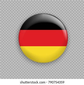 
Flag of Germany, the right colors and proportions. Vector illustration. Sign and symbol of freedom and independence