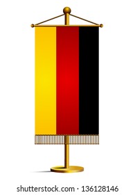 Flag of Germany. Vector