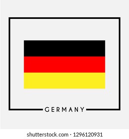 flag of germany, germany flag vector illustraion