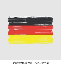 Flagge Deutschlands, Vektorgrafik