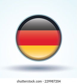 German Flag Circle Stock Vectors Images Vector Art Shutterstock