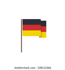 Flag Of Germany. Vector Illustration