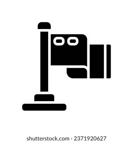 flag glyph icon. vector icon for your website, mobile, presentation, and logo design.
