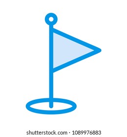 flag goal achievement 
