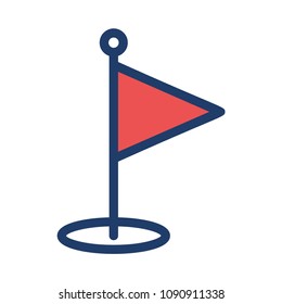 flag goal achievement 