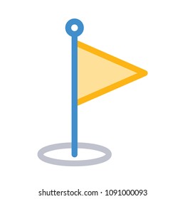 flag goal achievement 