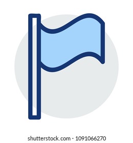 flag goal target 