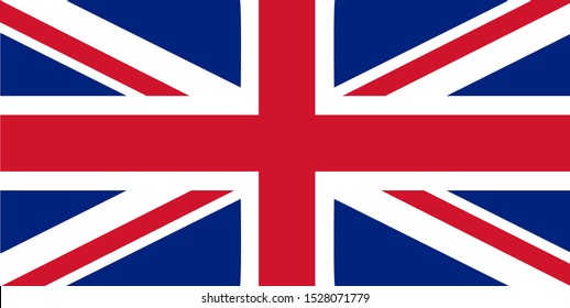 Flag of Great Britain. Flag properly created, correct technology. State symbols, patriotism, national holidays