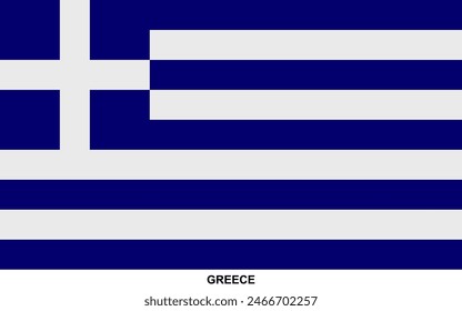 Flagge von GRIECHENLAND, GRIECHISCHE Nationalflagge