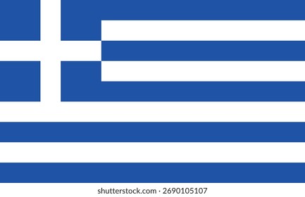 Bandera de Grecia EPS imprimible