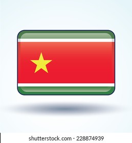 Flag of Guadeloupe, vector illustration