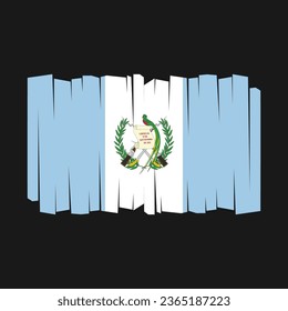 Flag of Guatemala Vector Illustration