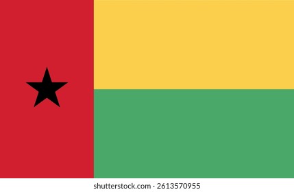 Flag of Guinea Bissau,African flag