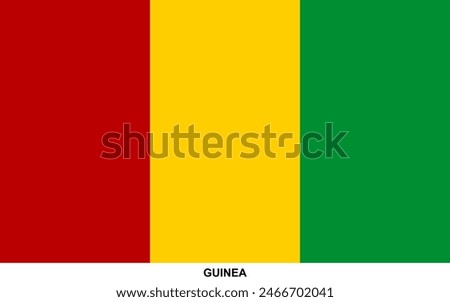 Flag of GUINEA, GUINEA national flag