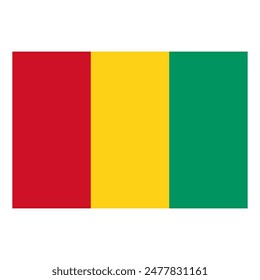 flag of Guinea, official state symbol