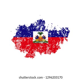 Flag Haiti of the old state