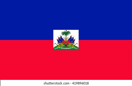 Flag of Haiti vector image