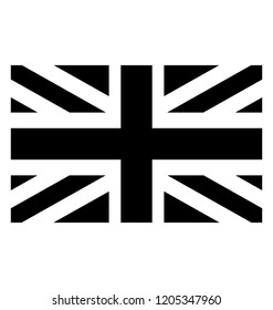 
A flag having plus symbol inside is london flag icon 
