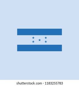 Flag of Honduras Logo Icon
