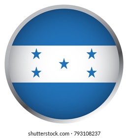 Flag of Honduras (Round icon)