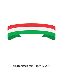 Flag of Hungary. Simple vector Hungary flag