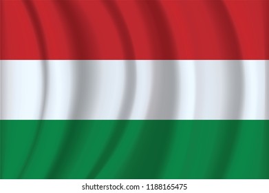 Flag of Hungary - vector illustration