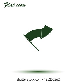Flag icon.