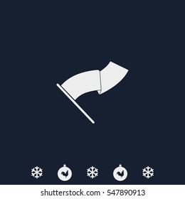 Flag icon.